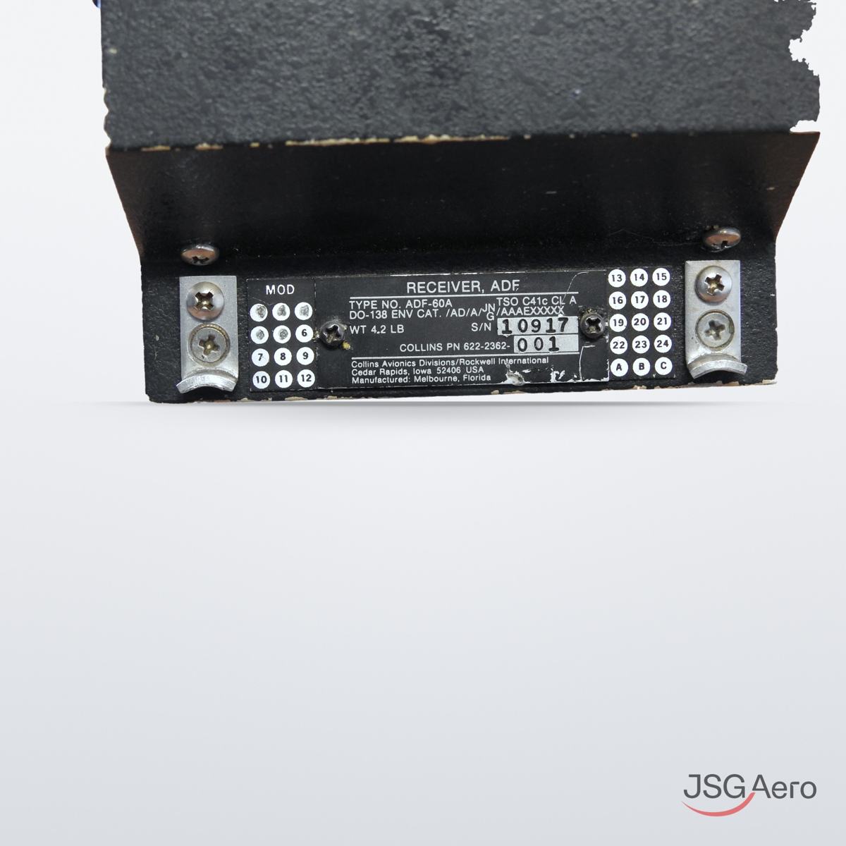 622-2362-001 RECEIVER, ADF · COLLINS ADF-60A – foto 1 de 4